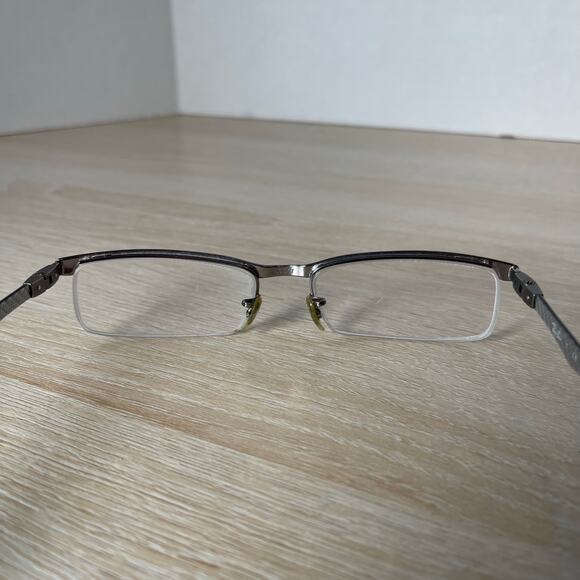 Ray-Ban RB8406 2502 Eyeglasses Carbon Fiber Silver Frames Only 53-17-140 - Picture 6 of 9